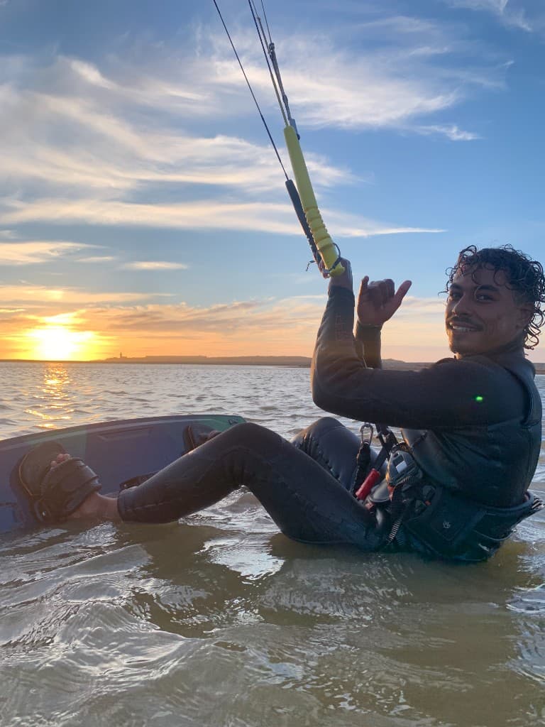 Salman — Lead kitesurf instructor at Essaouira Surf Lessons, IKO certified